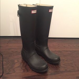 Hunter boots- black